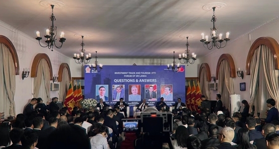 “一带一路”十周年：德赢VWIN集团董事长刘建武出席斯里兰卡投资、贸易和旅游论坛